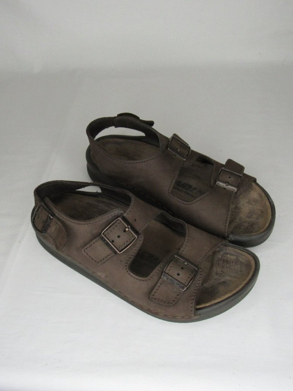 Birkenstock NEWALK Brown Leather Back Strap Sandal Women's 9 40